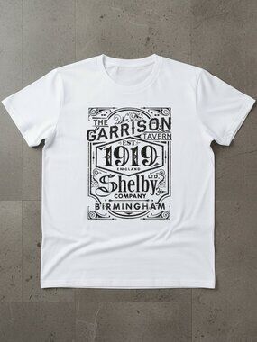 Vintage Shelby Company 1919 Graphic Tee – Garrison Tavern Birmingham Shirt